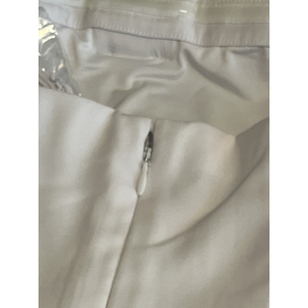 Abercrombie & Fitch White Maxi Bow Front Dress Medium - Picture 9 of 12